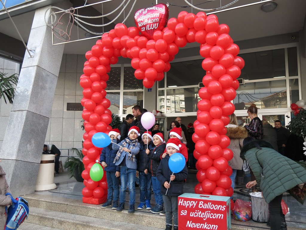 Happy balloons srce za Iliju